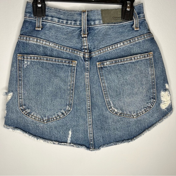 CARMAR ADIGE BEATRICE ZIP FRONT SKIRT - Picture 5 of 8